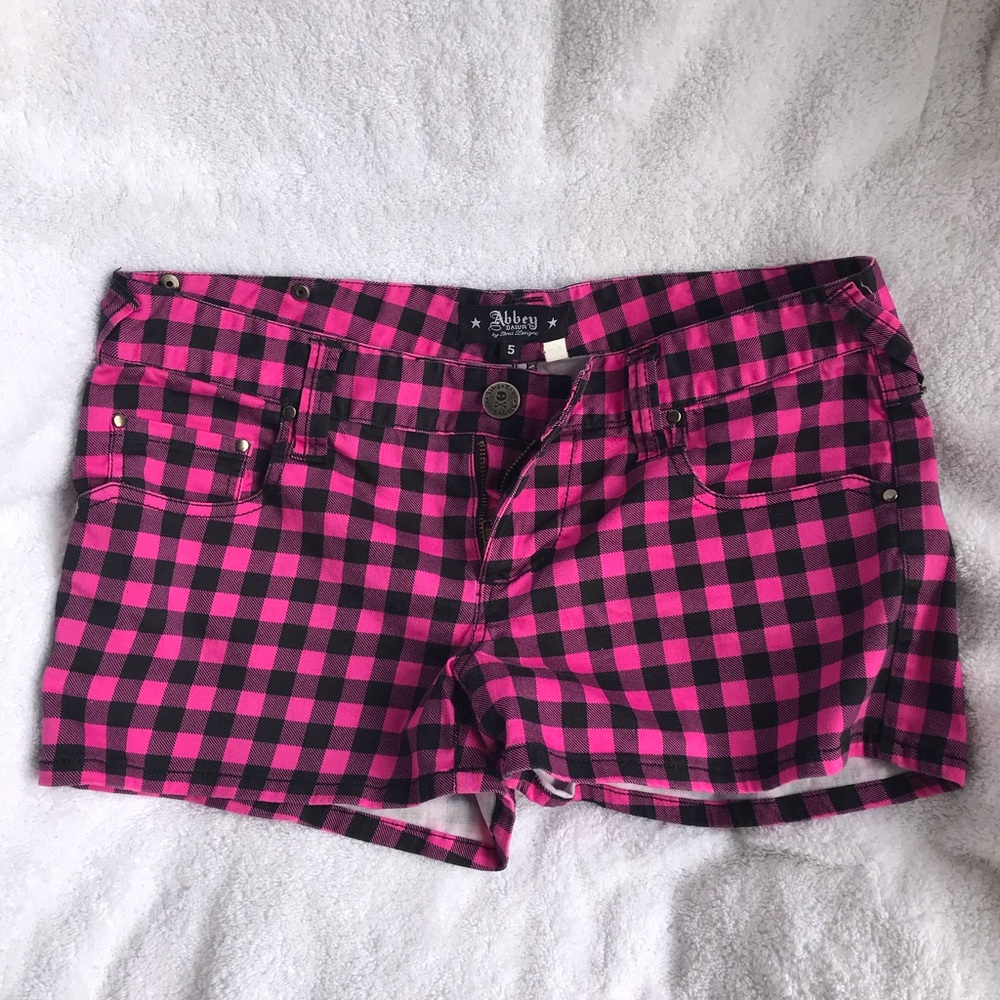 Abbey Dawn by Avril Lavigne Pink/Black Shorts